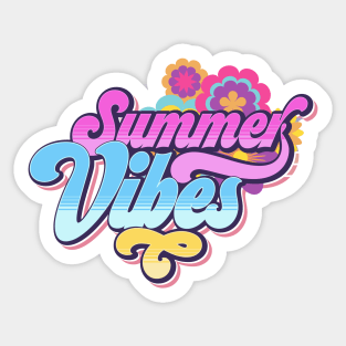 Summer Vibes, Good Vibes only, Vacay mode Sticker